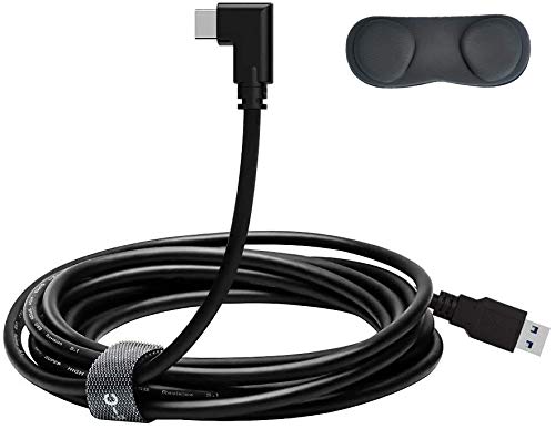 Oculus Quest 2 Link Cable 16ft, VOKOO Oculus Quest Link Cable Streaming VR Game & Fast Charging, USB C 3.2 Gen 1 Cable Compatible for Quest and Quest 2