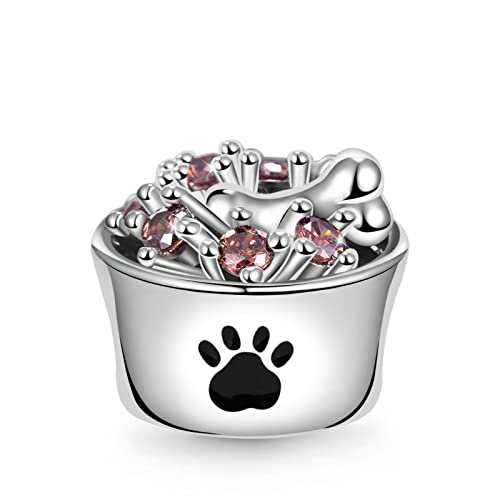 Image of GNOCE Food Themed Charm Beads Fit Charm Bracelet Necklace for Women