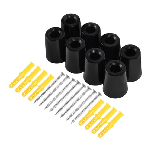 WOONEKY Ski Wall Mount Bracket Snowboard Rack Vertical Storage Sturdy Construction Quick Install Garage Rack Accessory