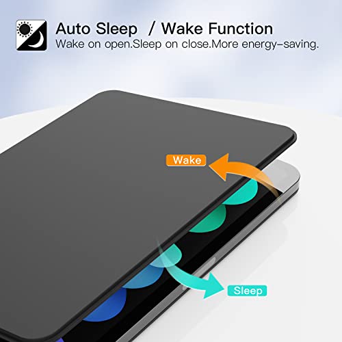 Ztotopcases Magnetic Case For New Ipad Mini 6 2021 (6Th Generation), Smart Lightweight Case With Multi-Viewing Angles, Magnetic Stand Cover With Auto Sleep/Wake For Ipad Mini 6Th Gen 8.3 Inch, Black #TOP4