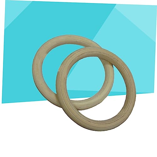 Anillas de madera para ejercicio y fuerza corporal miniatura 4