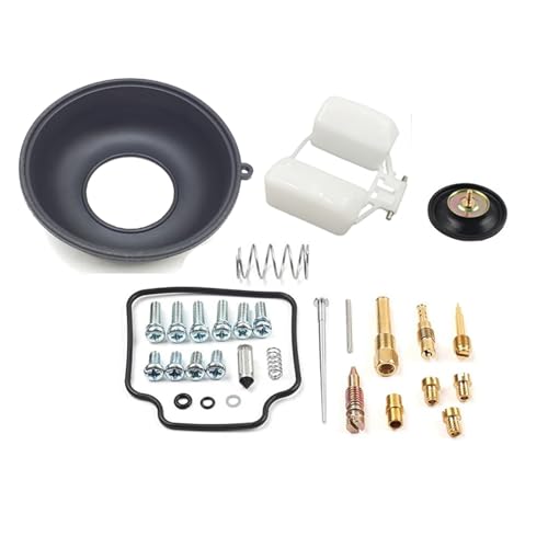 Kit reparación carburador NX650 evita fugas de gasolina con diafragma vacío