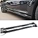 skkyoro Body Kits for Jeep Grand Cherokee SRT/Trackhawk 2017-2021 V4 Style Front Bumper Lip Splitter + Side Skirt Extension Lip Panels Splitte (Carbon Fiber Print)