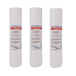 Filterpatroon voor zitvlakken, 25 cm, micron 5 voor OSMOSI, waterreiniger, 3 stuks