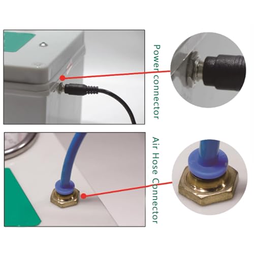 Kit de reparación de grietas en el parabrisas, inyección de alta presión y recuperación al vacío para una reparación eficiente de cristales