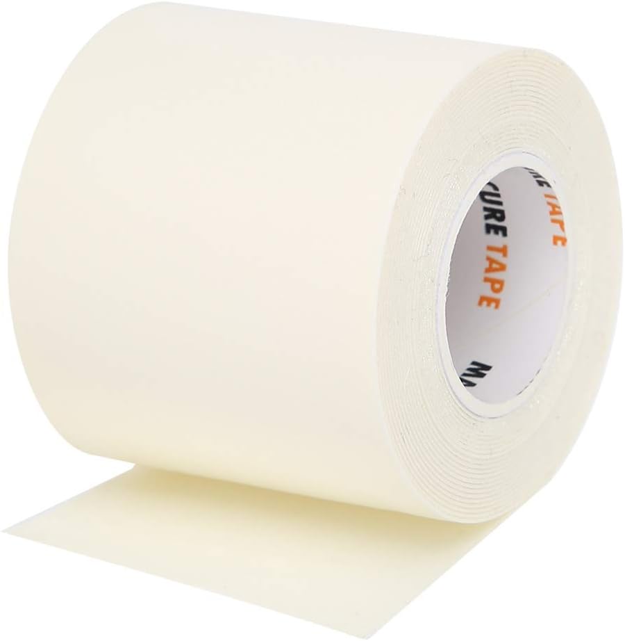 DEWIN Microfoam Tape, Cohesive Bandage Tape, Adhesive Bandage, Microfoam Adhesive Foam Waterproof Self Cohesive Bandage Underwrap Sports Medical Tapes 3 Types (5.0cmx3m)