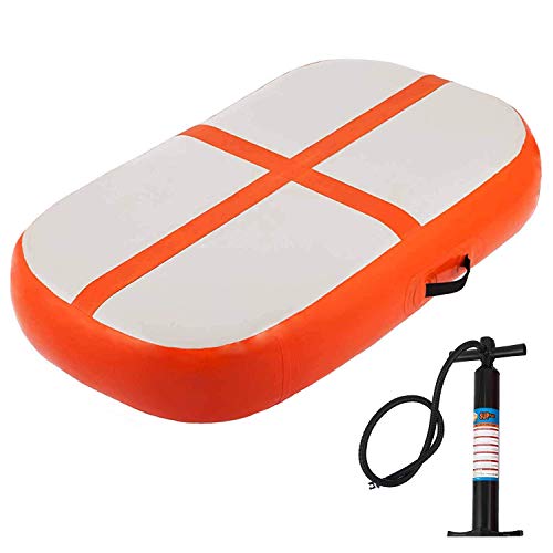 Happybuy Air Track Block 4 inches Small Air Track Inflatable AirTrack Tumbling Mat