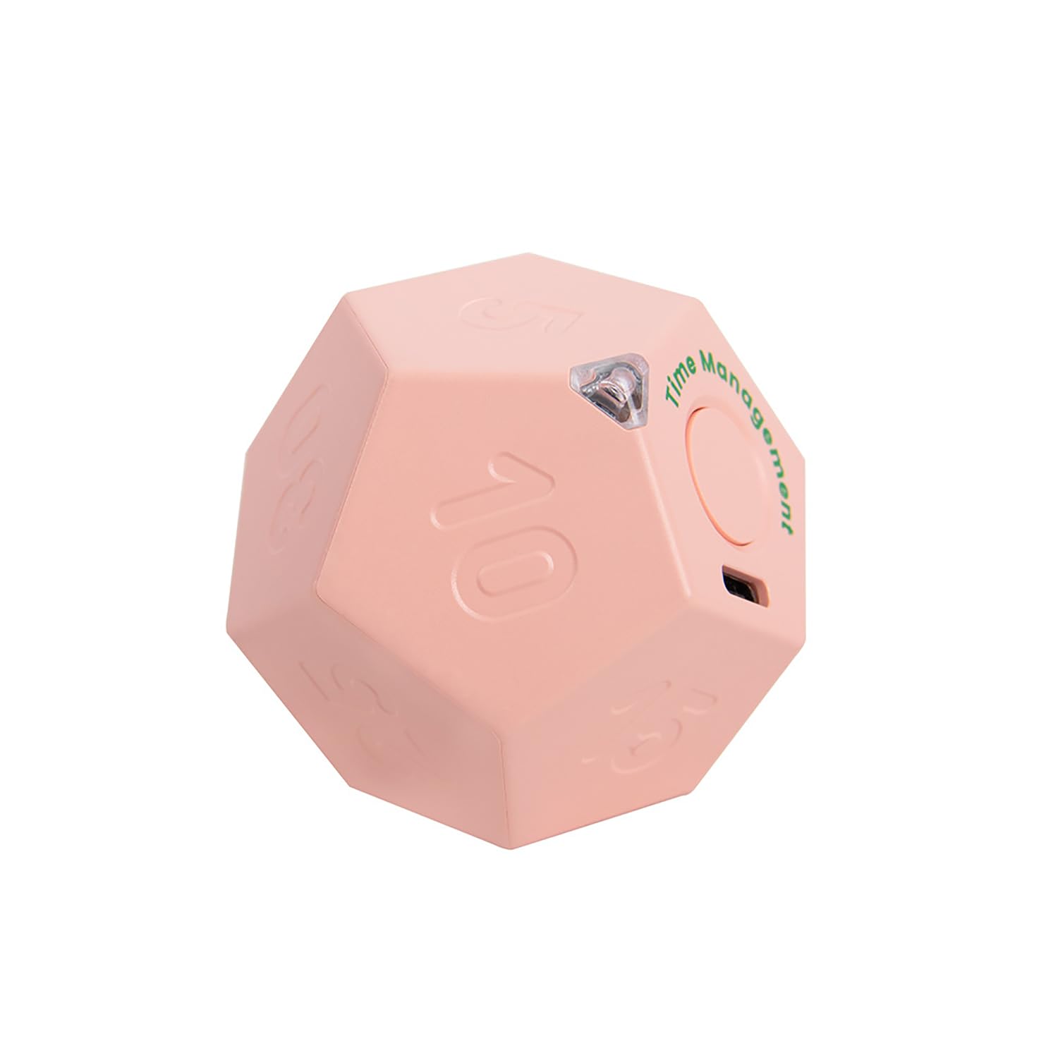 Minuteur pour étude et TDAH cube rose facile à utiliser pour vaincre la distraction