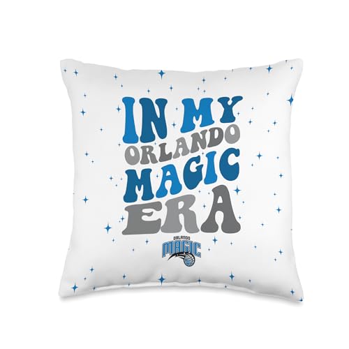 NBA In My Orlando Magic Era Vintage Wave Throw Pillow
