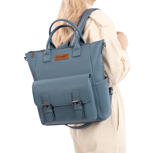 Image of Montana West Wrangler Backpack Purse Medium Fashion Backpack for Women with Removable Crossbody Shoulder Strap for Travel Work WG175-9110JN