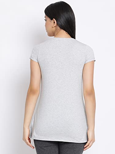 Image of Lyra Women's Cotton Regular Fit T-Shirt