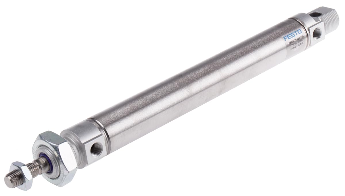 DSNU-25-160-P-A (19225) Normzylinder Hub:160mm Kolben-Durchmesser:25 mm Einbaulage:beliebig