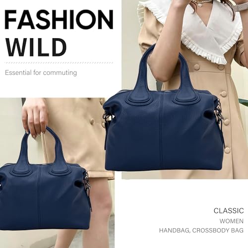 Large Handbags for Women Big Top Handle Roomy Casual Designer Ladies Purse PU Tote Shoulder Bag with Strap2