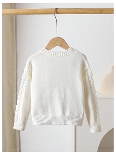 SOLY HUX Girl's Cute Cardigan Sweater Strawberry Embroidery Button Down Crewneck Long Sleeve Knit Cardigans2