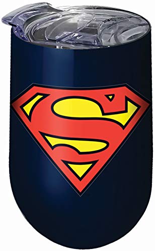 ❤ Crazy Deals Spoontiques Superman Logo Stainless Tumbler