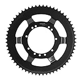 cyclingcolors couronne moto scooter mobylette cyclomoteur compatible avec peugeot 103 roue rayons 60 dents alésage 94mm 11 trous noir