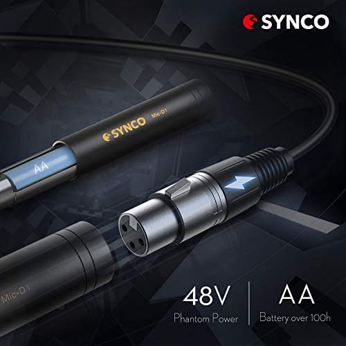 Amazon | SYNCO ショットガンマイク MIC-D1 ハイパーカーディオイド