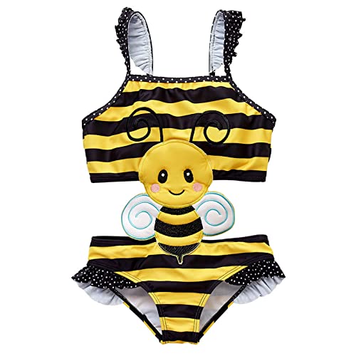 Cute Toddler Kids Infant Baby Girls Boys Bikini 3D 1 Swimsuit Sleeveless Bathing Suit Little Girl Size 12 Swimsuit