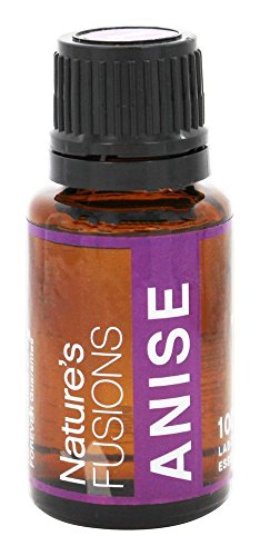 Nature’s Fusions Anise Essential Oil for Warming - High Potency 100% Pure 15ml