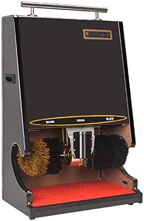 Shoe Polisher Automatic Induction,Machine for Public Occasions Applied to Electric Shoe Polisher Hotel Lobby Home Shoe Shiner Electric Shoe Brush Shoe Machine (H) (E)