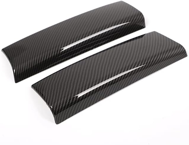 Fundas protectoras de almacenamiento para reposabrazos compatibles con Mercedes Benz GLA 2020-2023 GLA200 GLA220 GLA250 (aspecto de carbono)