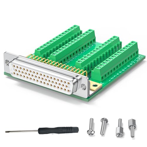 Conector DB50 hembra a bloque terminal sin soldadura miniatura 1