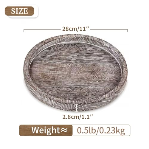 Hanobe-Round-Wood-Candle-Tray-Rustic-Wooden-Candle-Holder-White-Pillar-Stand-Farmhouse-Tea-Light-Plate-Base-for-Living-Room-Coffee-Table-Centerpiece-for-Kitchen-Counter-Bathroom-Home-Decor118 Hanobe Round Wood Candle Tray Rustic Wooden Candle Holder White Pillar Stand Farmhouse Tea Light Plate Base for Living Room Coffee Table Centerpiece for Kitchen Counter Bathroom Home Decor118