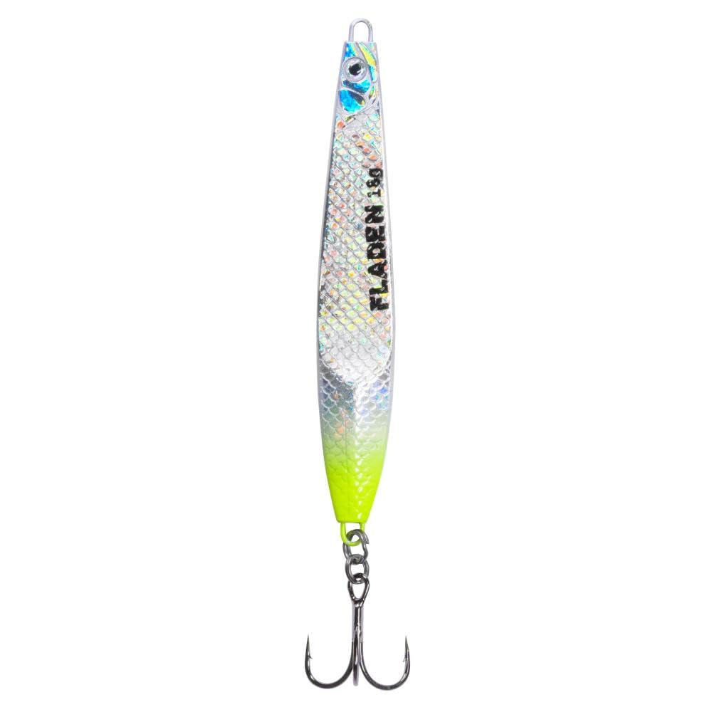 FLADEN Wave Sweeper Surf Fishing Bass Lure, Long Casting - 40g/12cm, Multiple Colours (Pearl Yellow, 40g) [16-134003]