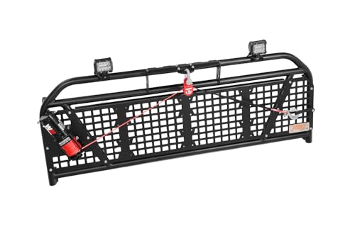 Razorback Offroad UTV SidePuller Winch Rack | Compatible with Polaris Ranger XP | UTV Headache Rack 2,000lbs Capacity, 180° Winching | 2 Wireless Remotes | Includes 4,500lb Rated Snatch Block
