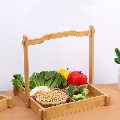 Plato de postre multipropósito con 4 compartimentos miniatura 4