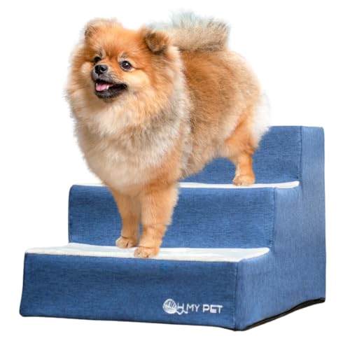 3-Step-Pet-Stairs-for-Small-Dogs-and-Cats-Portable-Ramp-Stairs-for-Couch-Sofa-High-Bed-Climbing-Non-Slip-Balanced-Step-Support-Paw-Safe-Easy-to-Assemble-Dark-Blue-Light-Gray - Cucciolini Doodles   3-Step-Pet-Stairs-for-Small-Dogs-and-Cats-Portable-Ramp-Stairs-for-Couch-Sofa-High-Bed-Climbing-Non-Slip-Balanced-Step-Support-Paw-Safe-Easy-to-Assemble-Dark-Blue-Light-Gray