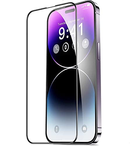 Image of Supershieldz Tempered Glass for Apple Iphone 14 Pro Max Screen Protector Guard, Full Glue Clear Easy Install Kit 9H Hardness Case Friendly - Pack Of 2