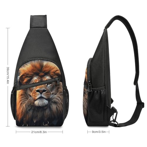 Bolso bandolera ligero para senderismo y viaje miniatura 2