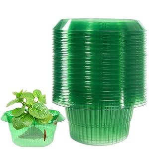 JUSUFU Schneckenhalsbänder Pflanzgefäß-Schneckenhalsband (30 Stück)