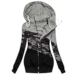 Frauen Shiny Short Puffer Jacken Bandana Printed Cropped Puffer Jacken Mäntel Mode Zip Up Bubble Warm Thick Crop Jacket Mäntel Damen Regenjacke Regenmantel Regenparka Leicht Jacke Windbreaker Windjacke, Übergangsjacke mit Kapuze Tasche, Outdoorjacke Winddicht Wasserdicht,Outdoor Sportjacke Mantel Wetterfest Funktionsjacke