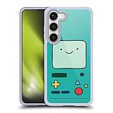 Head Case Designs Officially Licensed Adventure Time BMO Graphics Soft Gel Case Compatible with Samsung Galaxy S23 5G