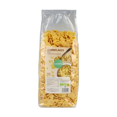 Copos de maíz cornflakes tostado Bio 400 g Naturitas Essentials | BIO-ECO | Agricultura ecológica