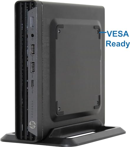 Image of HP ProDesk 600 G6 Mini Desktop Computer, Intel i5-10500T 2.3GHz Up to 3.8GHz, 32GB RAM, 1TB SSD, Keyboard&Mouse, Support 4K, Display Port, HDMI, USB C 3.2, Windows 11 Pro, Black (Renewed)