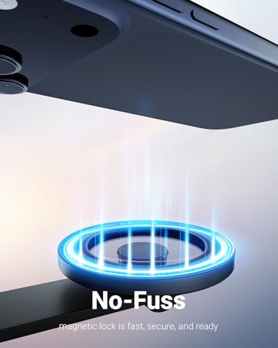 Image of EUCOS 62 inch Magsafe Tripod, Tripod for iPhone & Magnetic Selfie Stick Tripod with Remote, Strong Magnetic Phone Holder for Magsafe, Extendable Phone Tripod Stand for iPhone