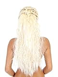 Game of Thrones Khaleesi Daenerys Targaryen Deluxe Costume Wig