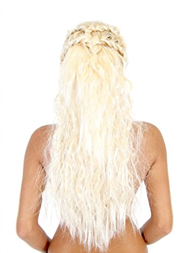 Game of Thrones Khaleesi Daenerys Targaryen Deluxe Costume Wig