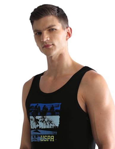 Image of U.S. Polo ASSN. Mens OEV02 Brand Print Comfort Fit Vest - Pack of 1