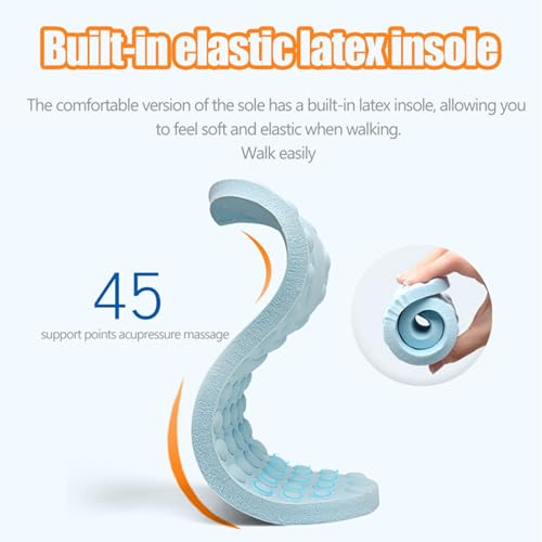 Men's Athletic Hiking Walking Sandals Non-Slip Water Resistant Lightweight Comfortable Beach Shoes, Men's Leather Sport Sandals, Breathable Waterproof Outdoor Athletic2