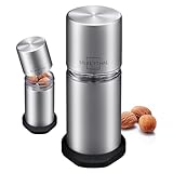 SILBERTHAL Macina noce moscata | Trita noce moscata | Grattugia noce moscata | Macina manuale noci con capienza per 4 noci moscate