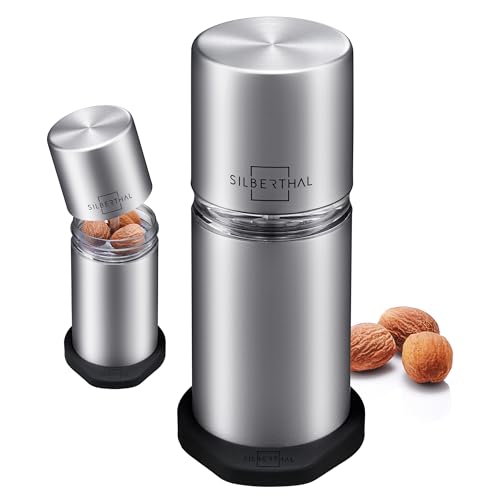✔ ELEGANTE - Meccanismo apposito in acciaio inox per macinare noci moscate