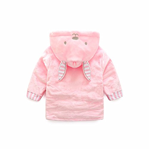 Toddlers Kids Cartoon Robe Boys Girls Soft Animals Bathrobes Pajamas Plush Robe2