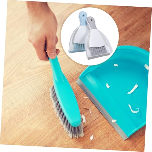 Amosfun Ergonomisches Kehrschaufel- und Besenset für Den Schreibtisch Mini-reinigungsset 4-teilig Besen und Kehrschaufel für Das Home-Office Auto und Wohnheim – Bild 8