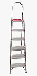 Escada de Alumínio 6 Degraus Duplos Prática Art Factory
