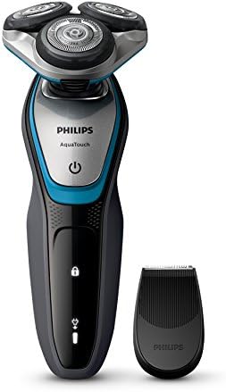 Philips S5400/06 Series 5000 Aqua Touch Electric Shaver with Smart Click Precision Trimmer