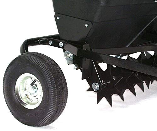 AWZ przyczepa XXL, napowietrzacz do trawnika, 102 cm, wertykulator z rozsiewaczem 5552, napowietrzacz trawnikowy, traktor ogrodowy